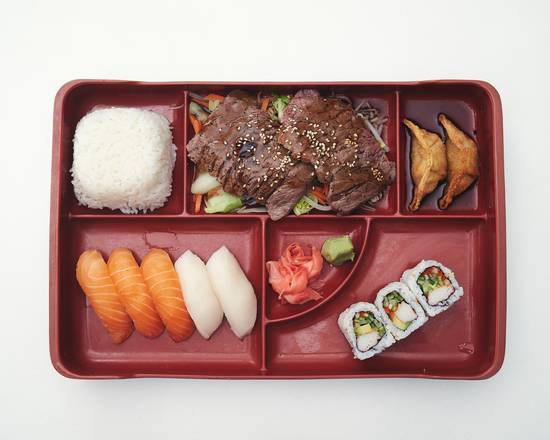Beef Teriyaki Bento Box 日式照烧牛肉便当盒